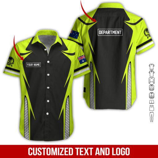 Department Personalized Hawaiian Shirt