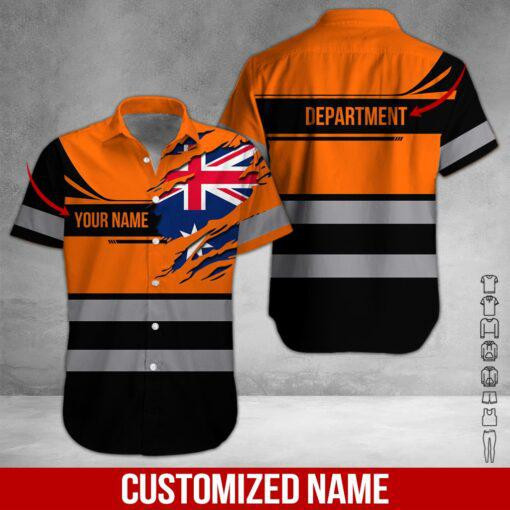 Department Personalized Hawaiian Shirt