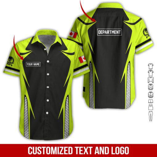 Department Personalized Hawaiian Shirt