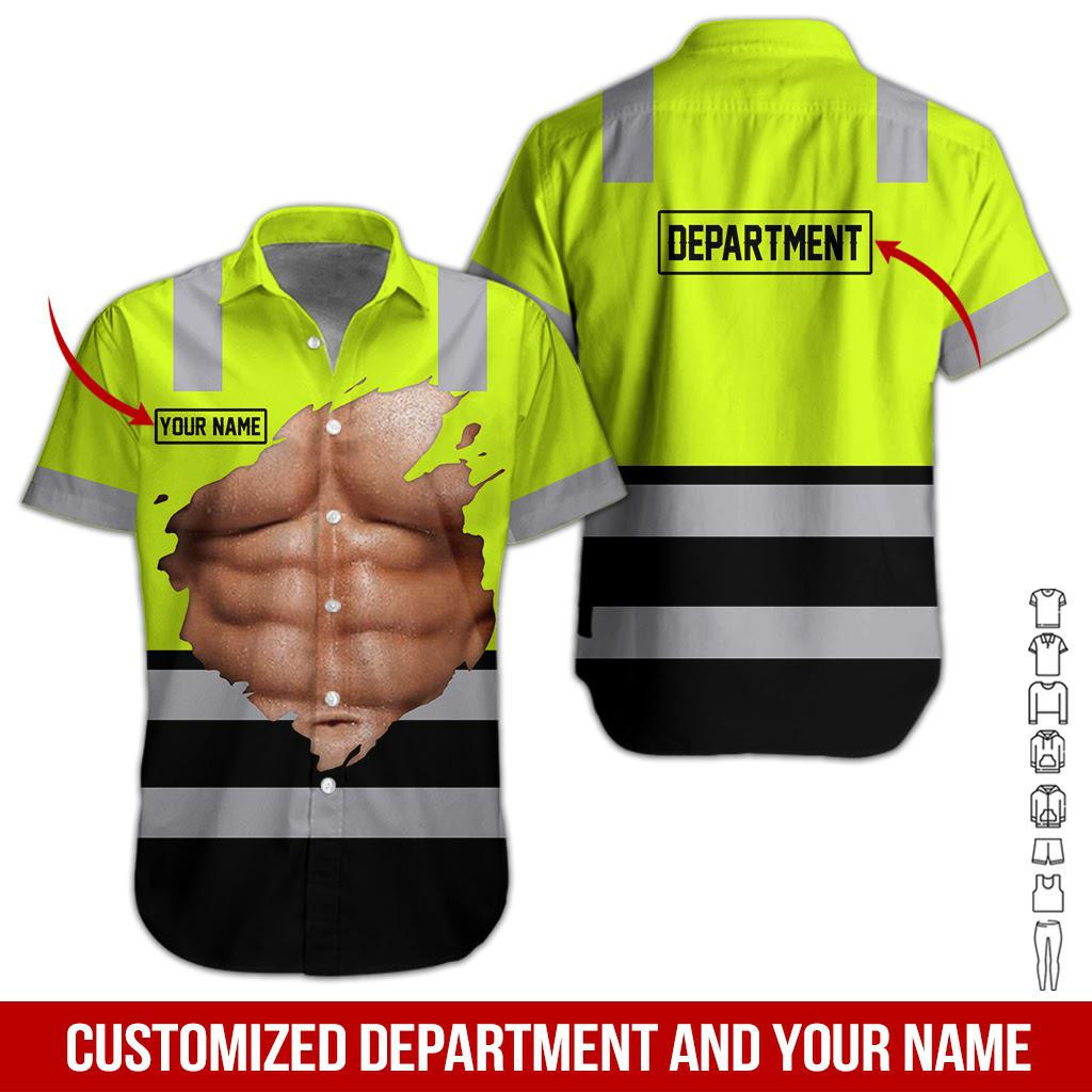 Department Style Body Personalized Hawaiian Shirt