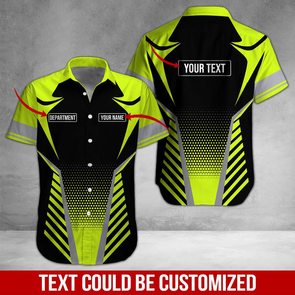 Department Style Personalized Hawaiian Shirt