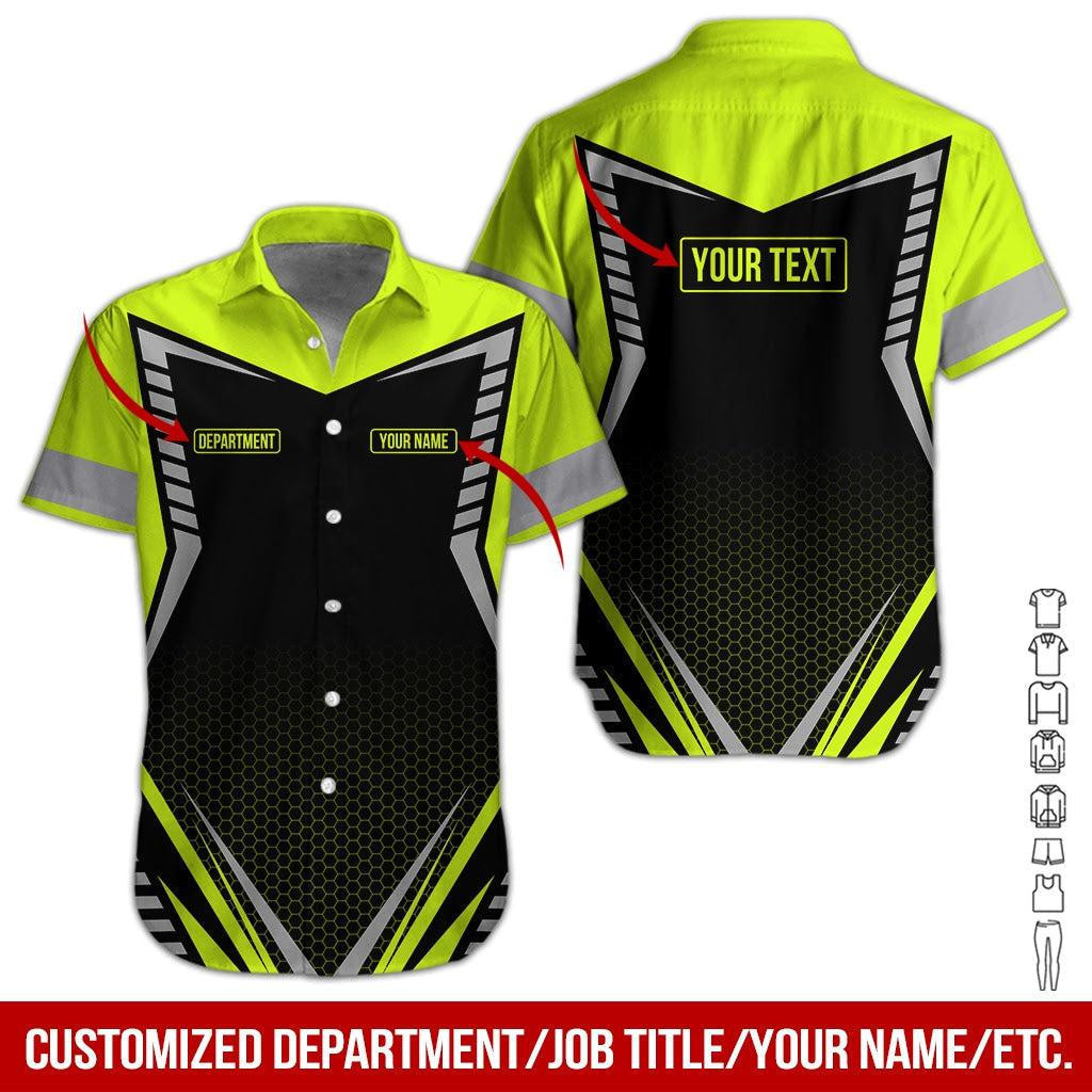 Department Style Personalized Hawaiian Shirt