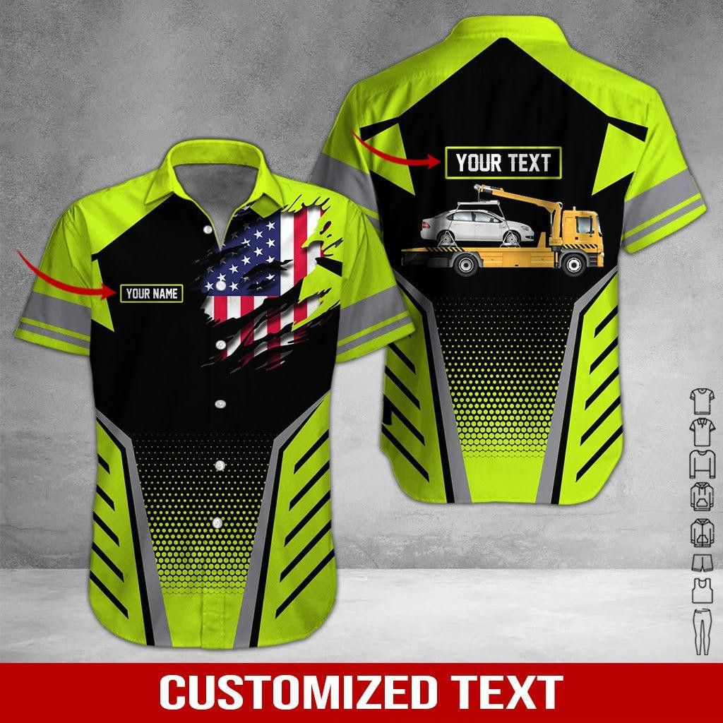 Department Style Personalized Hawaiian Shirt