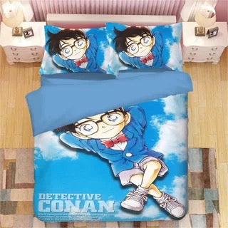 Detective Conan Case Closed #1 Duvet Cover Quilt Cover Pillowcase Bedding Set Bed Linen Home Decor