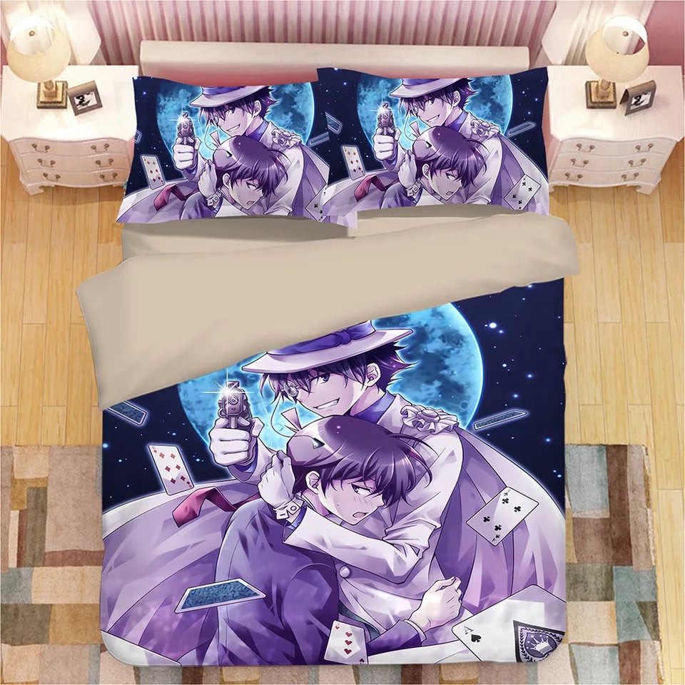 Detective Conan Case Closed Edogawa Kona #4 Duvet Cover Quilt Cover Pillowcase Bedding Set Bed Linen Home Decor