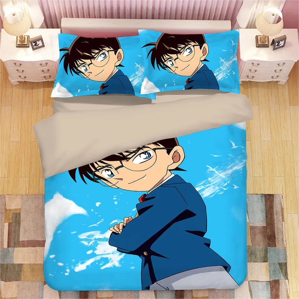 Detective Conan Case Closed Edogawa Kona #6 Duvet Cover Quilt Cover Pillowcase Bedding Set Bed Linen Home Decor