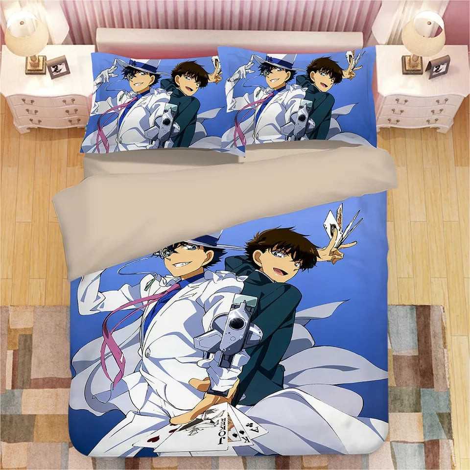 Detective Conan Case Closed Edogawa Kona #7 Duvet Cover Quilt Cover Pillowcase Bedding Set Bed Linen Home Decor