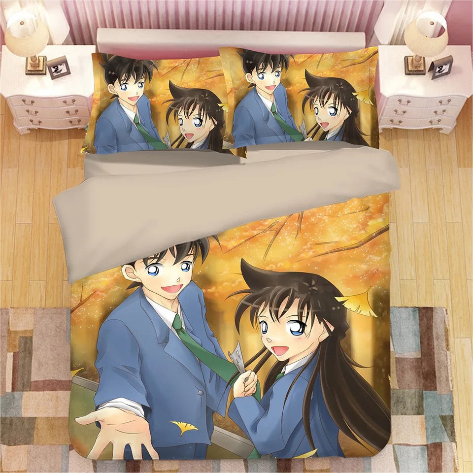 Detective Conan Case Closed Edogawa Kona #9 Duvet Cover Quilt Cover Pillowcase Bedding Set Bed Linen Home Decor