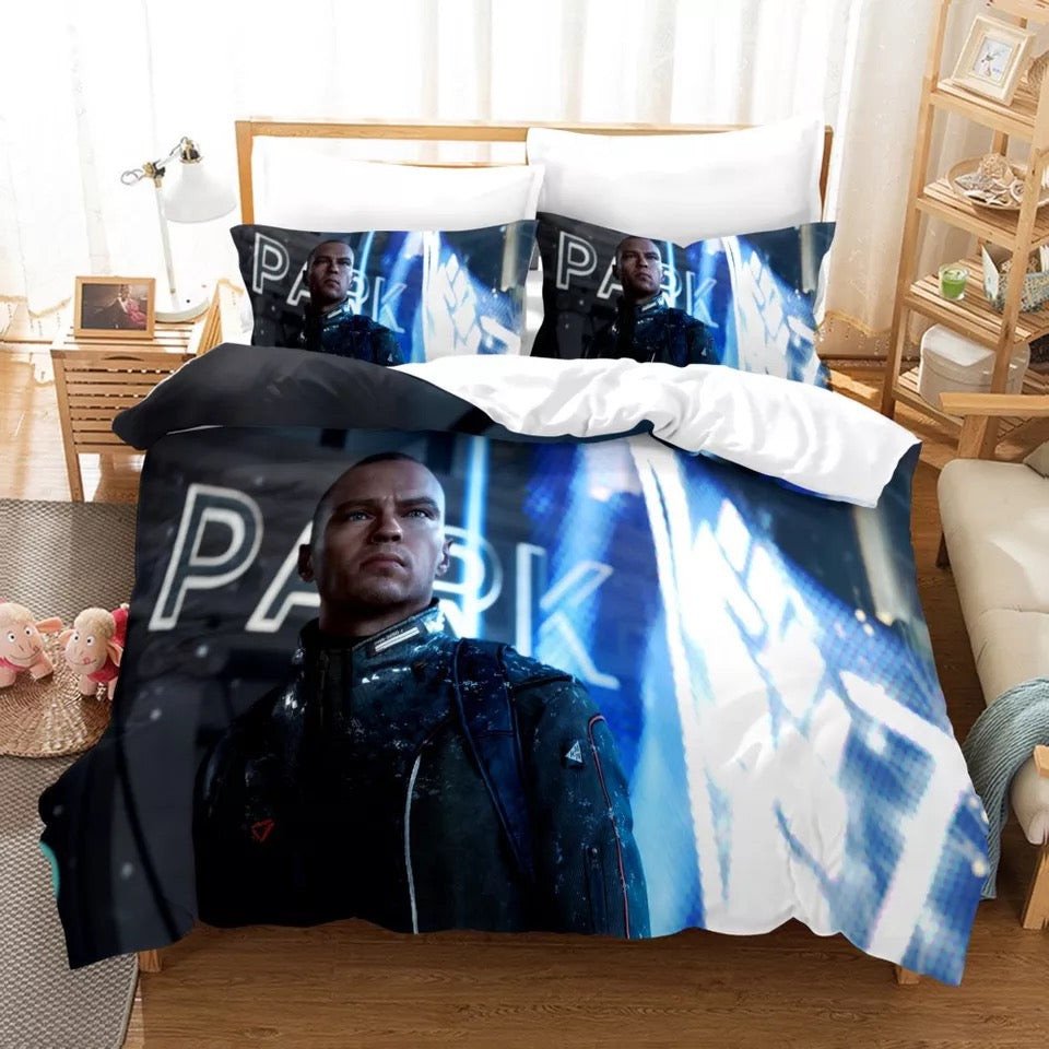 Detroit Become Human #7 Duvet Cover Quilt Cover Pillowcase Bedding Set Bed Linen Home Bedroom Decor