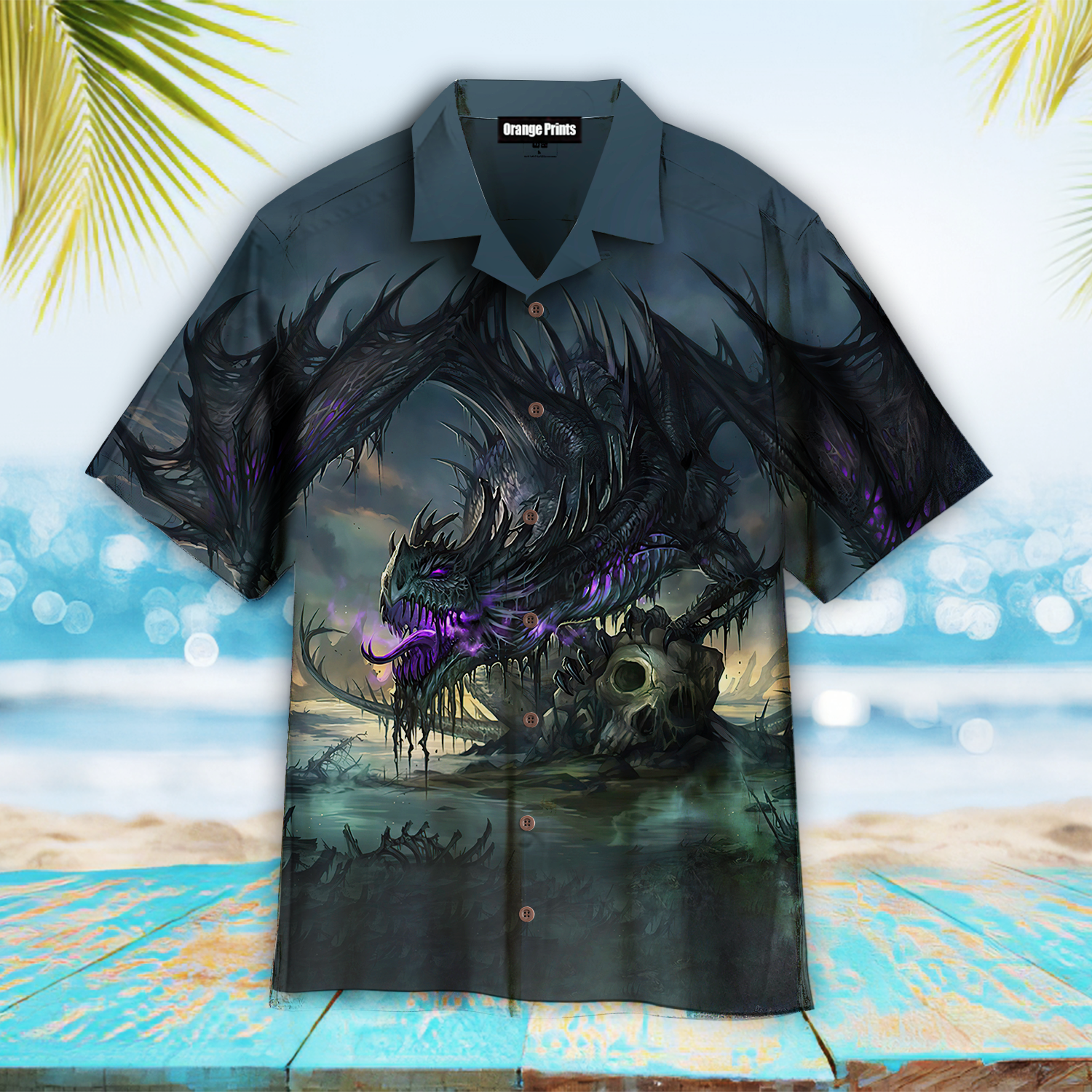 Devil Dragon Hawaiian Shirt