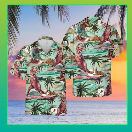 Dinosaur Hawaiian Shirt