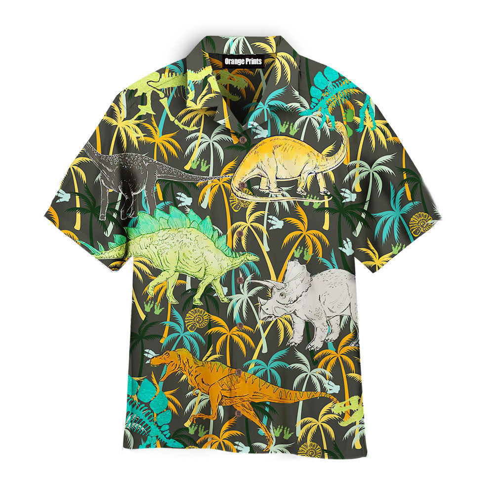 Dinosaur Hawaiian Shirt