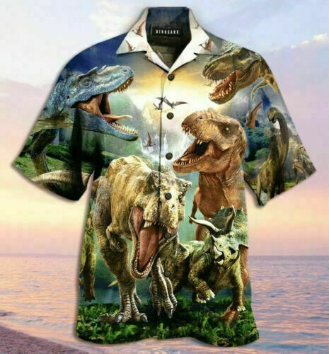 Dinosaur I Am Roarsome Hawaiian Shirt