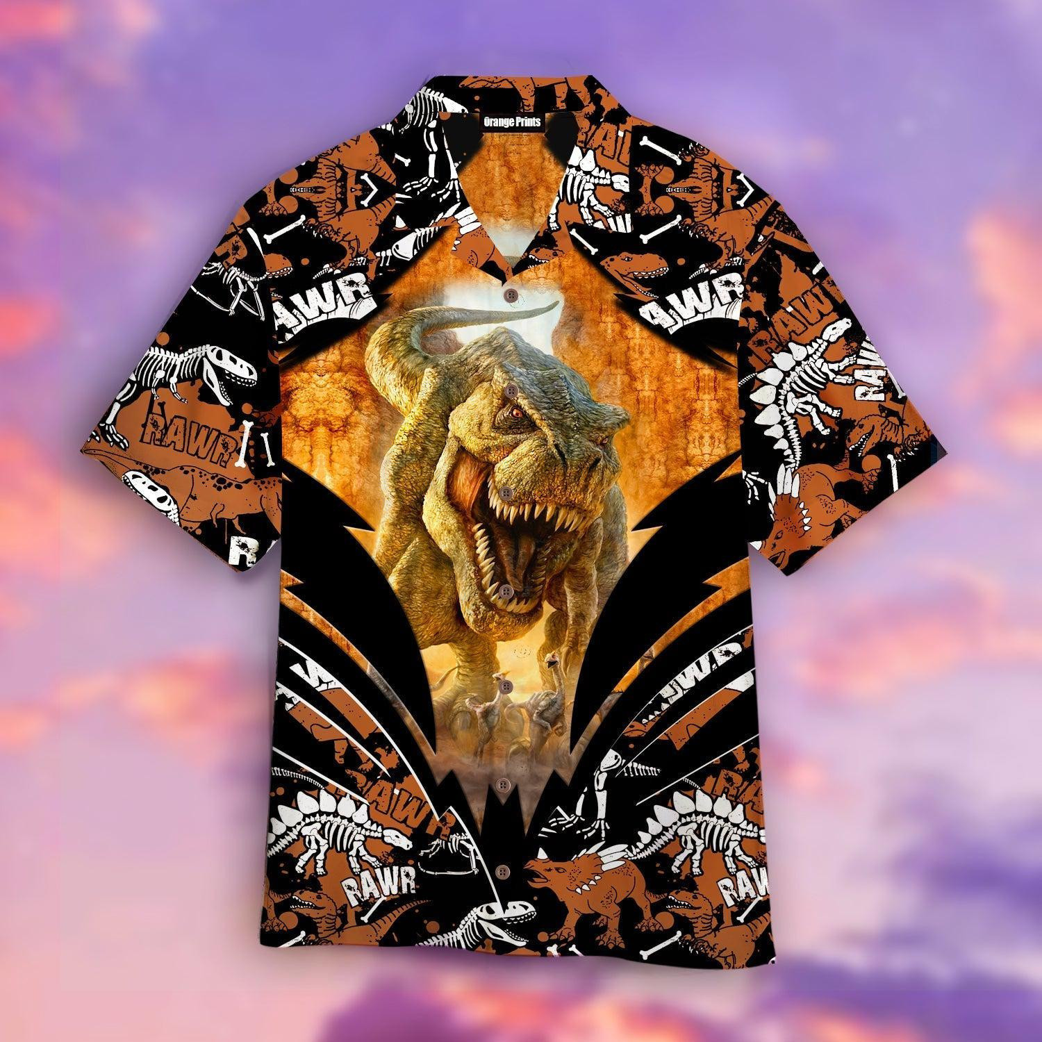 Dinosaurs Hawaiian Shirt