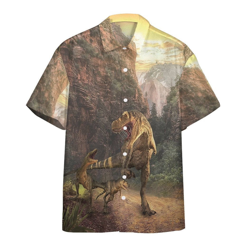 Dinosaurs Park Hawaiian Shirt