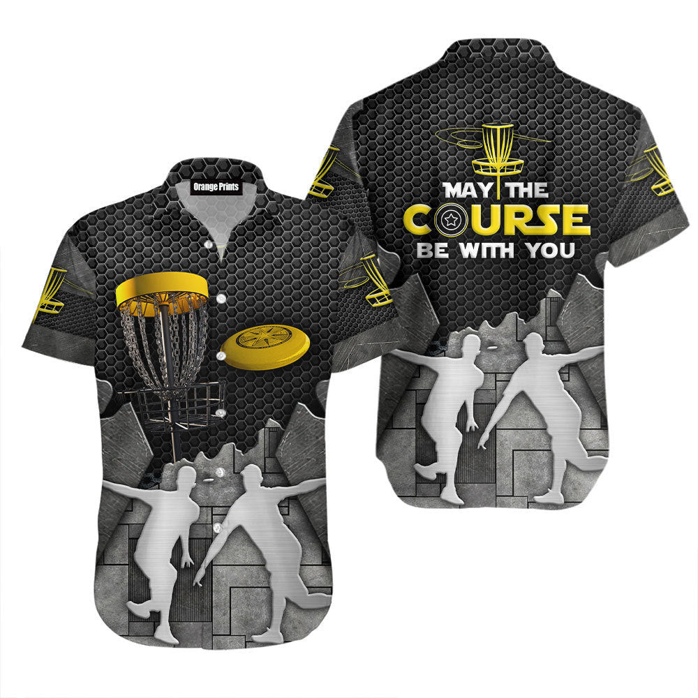 Disc Golf May The Course Be With You Hawaiian Shirt