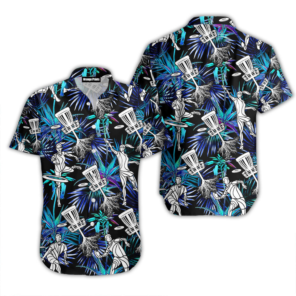 Disc Golf Retro Vintage Style Hawaiian Shirt
