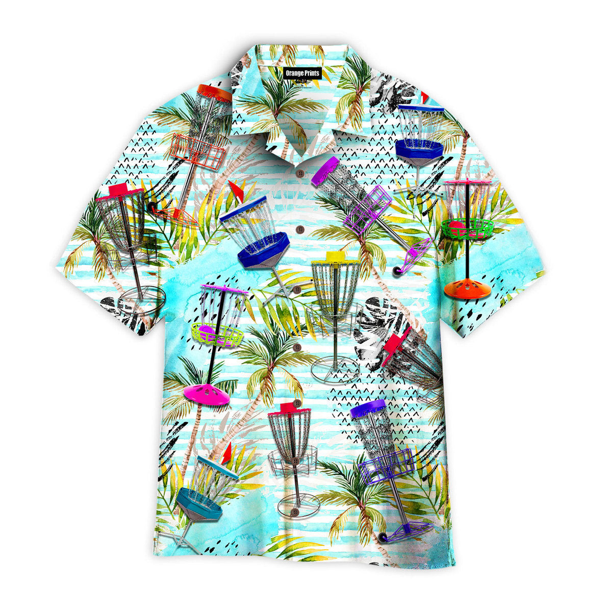 Disc Golf Tropical Hawaiian Shirt