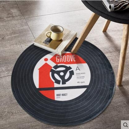 Disc Round Rug Carpet Bedroom Livingroom Home Decor