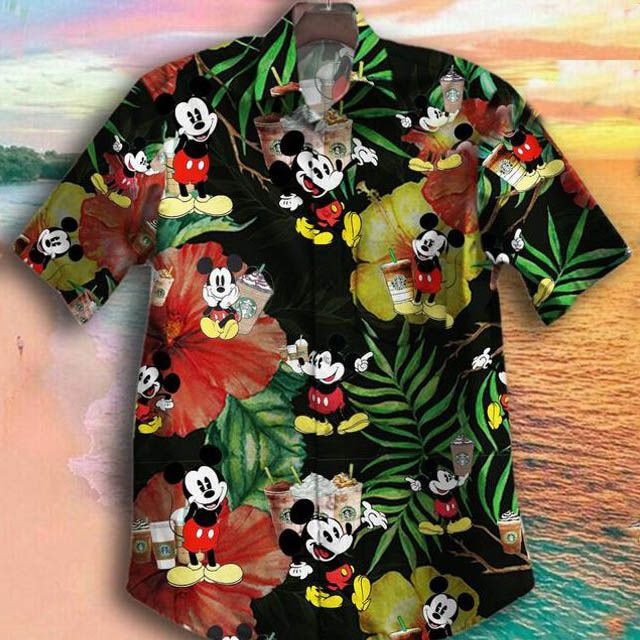 Disney Mickey Mouse Iii Hawaiian Shirt