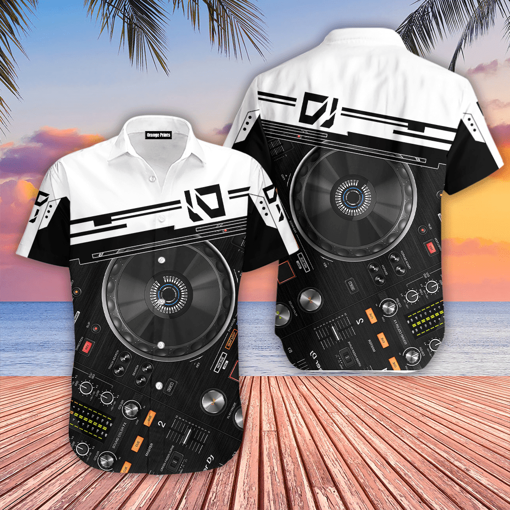 DJ Player Music Hawaiian Shirt