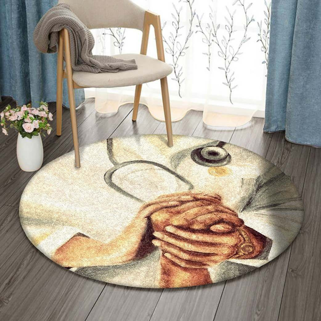 Doctor Round Rug Carpet Bedroom Livingroom Home Decor