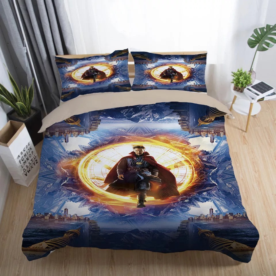 Doctor Strange Marvel Superhero #10 Duvet Cover Quilt Cover Pillowcase Bedding Set Bed Linen Home Decor