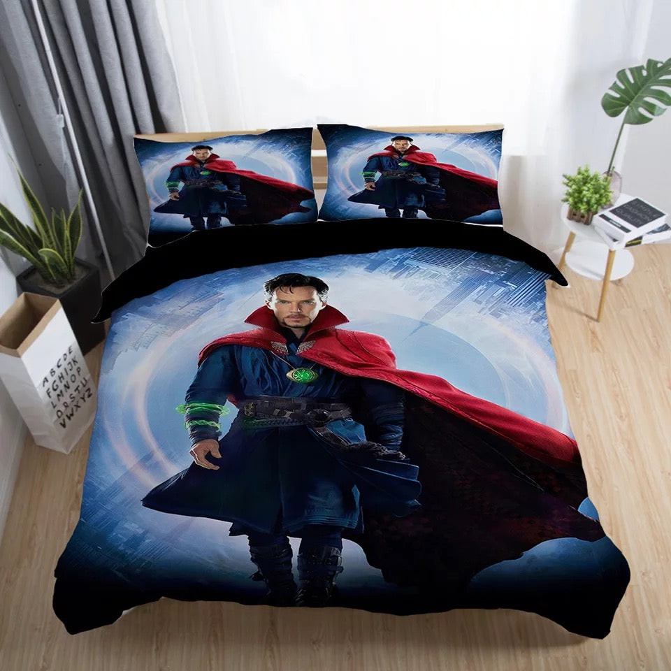 Doctor Strange Marvel Superhero #15 Duvet Cover Quilt Cover Pillowcase Bedding Set Bed Linen Home Decor