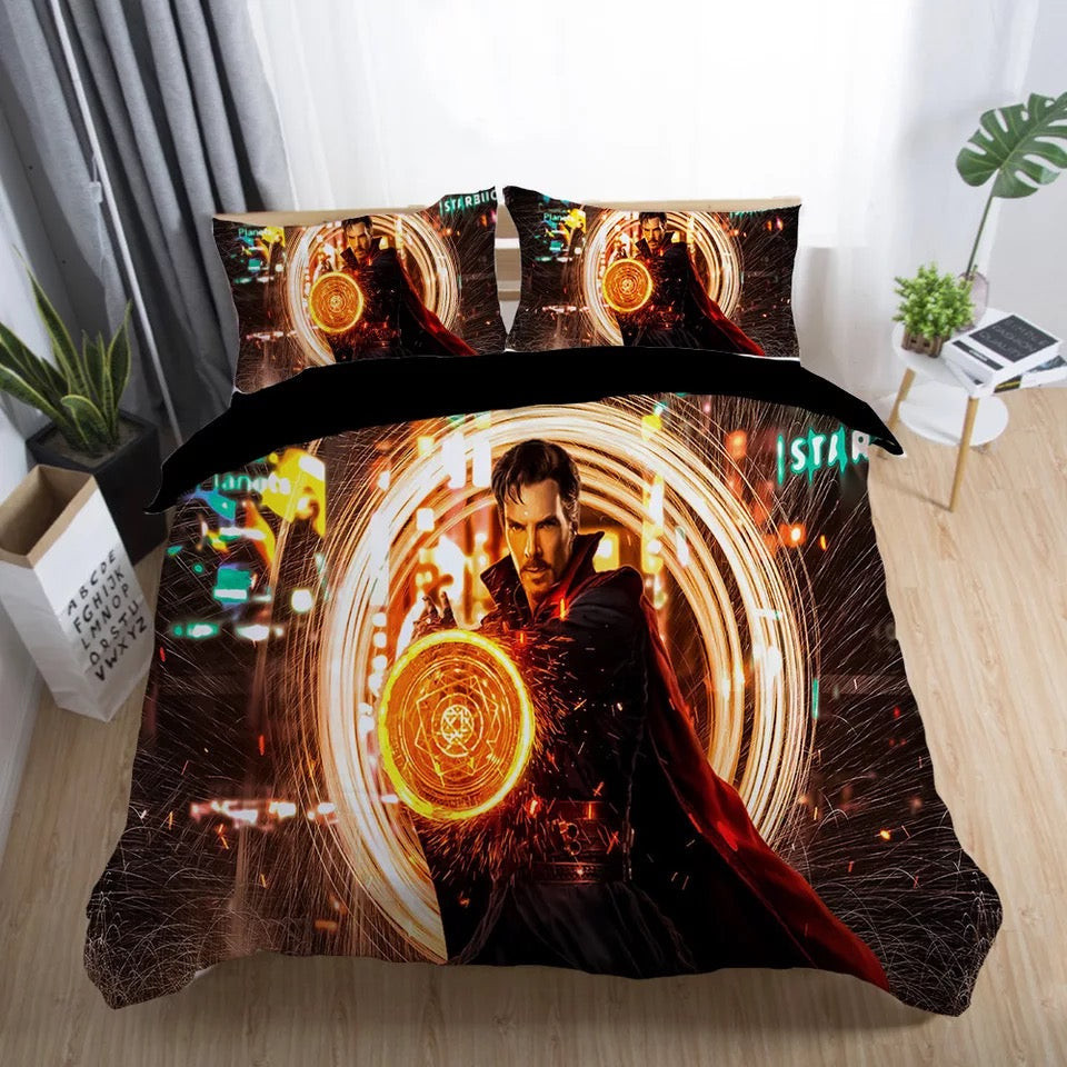 Doctor Strange Marvel Superhero #6 Duvet Cover Quilt Cover Pillowcase Bedding Set Bed Linen Home Decor
