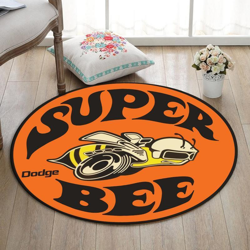 Dodge Round Rug Carpet Bedroom Livingroom Home Decor