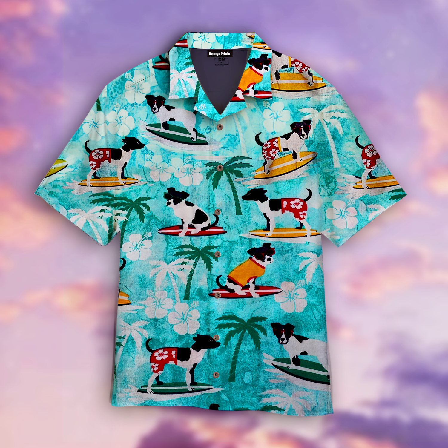 Dogs Hawaiian Shirt
