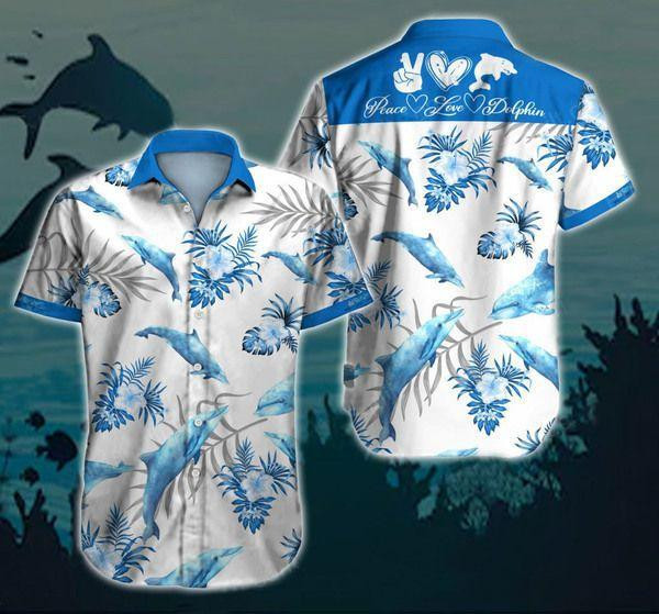 Dolphin Hawaiian Shirt