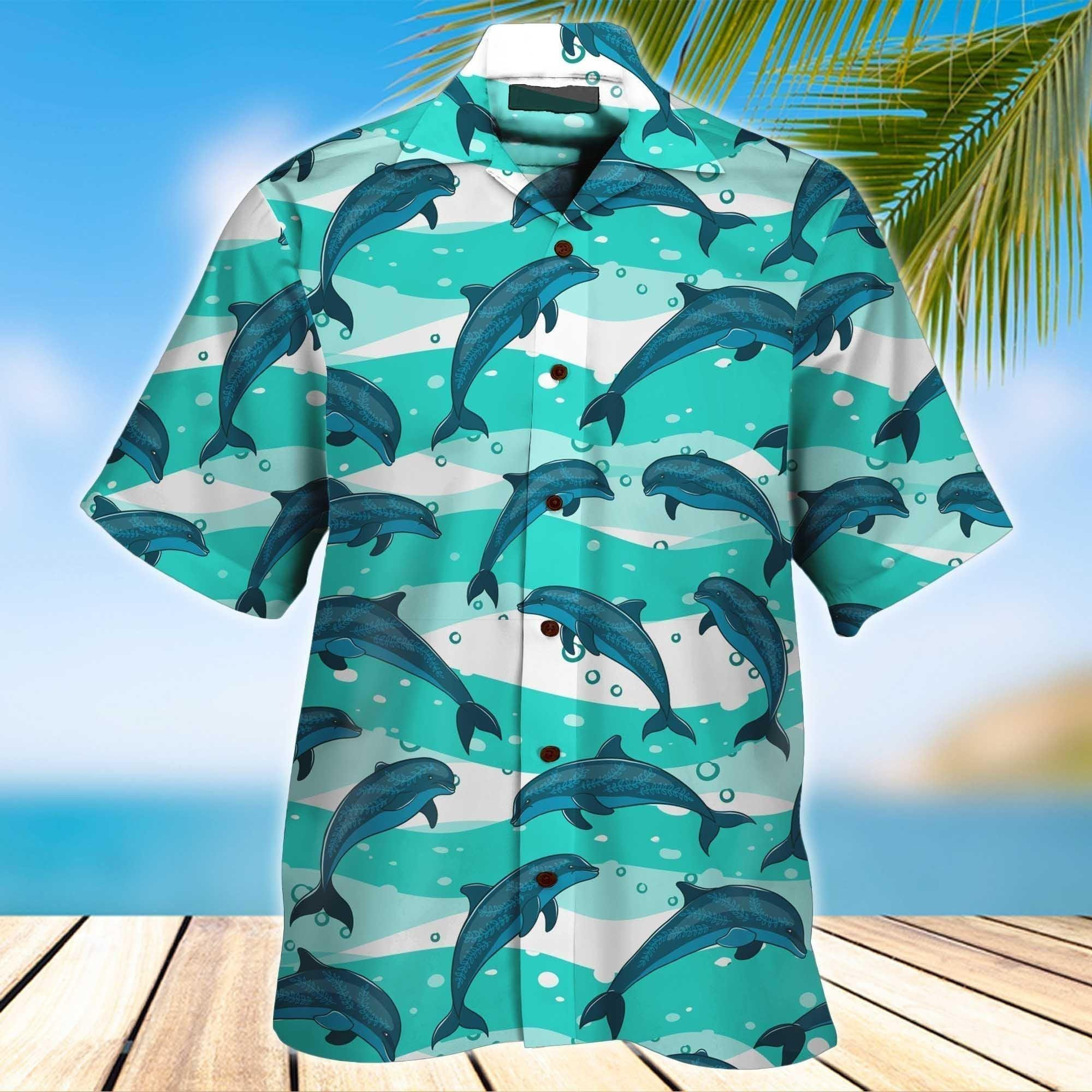 Dolphin Hawaiian Shirt
