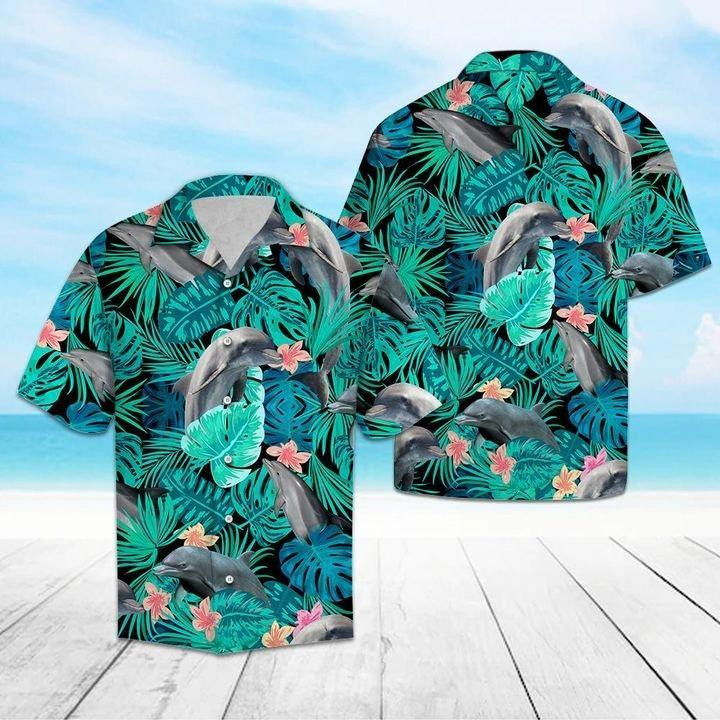 Dolphin Hawaiian Shirt
