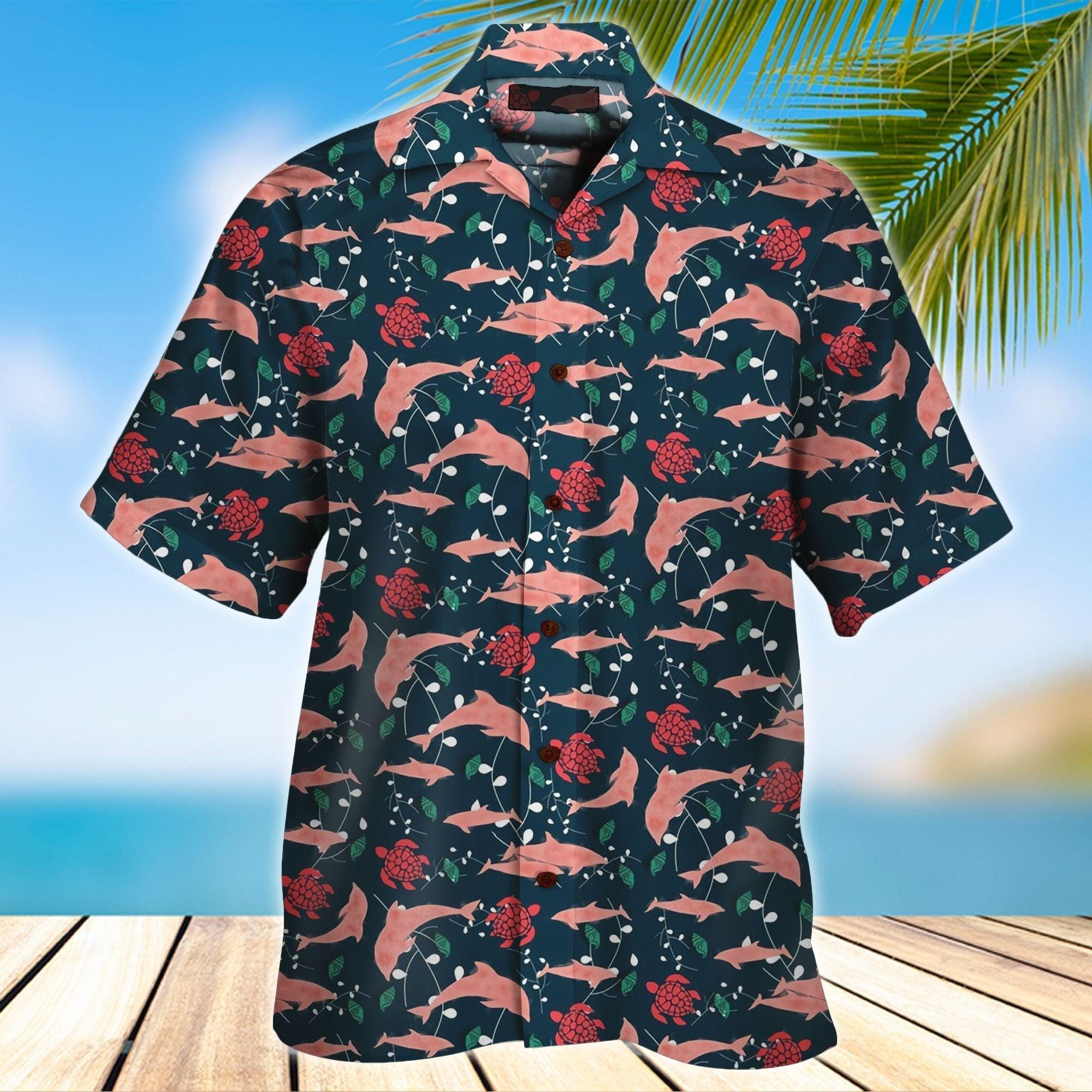 Dolphin Hawaiian Shirt