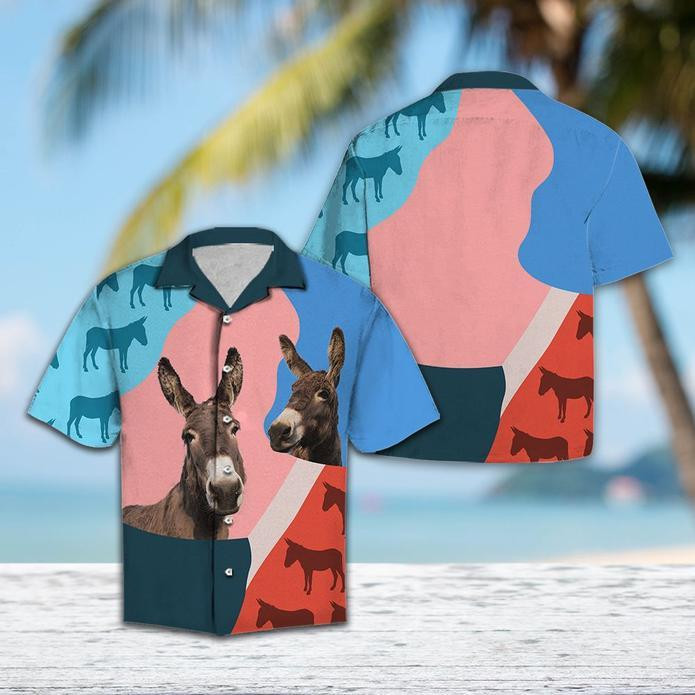 Donkey Lover Hawaiian Shirt