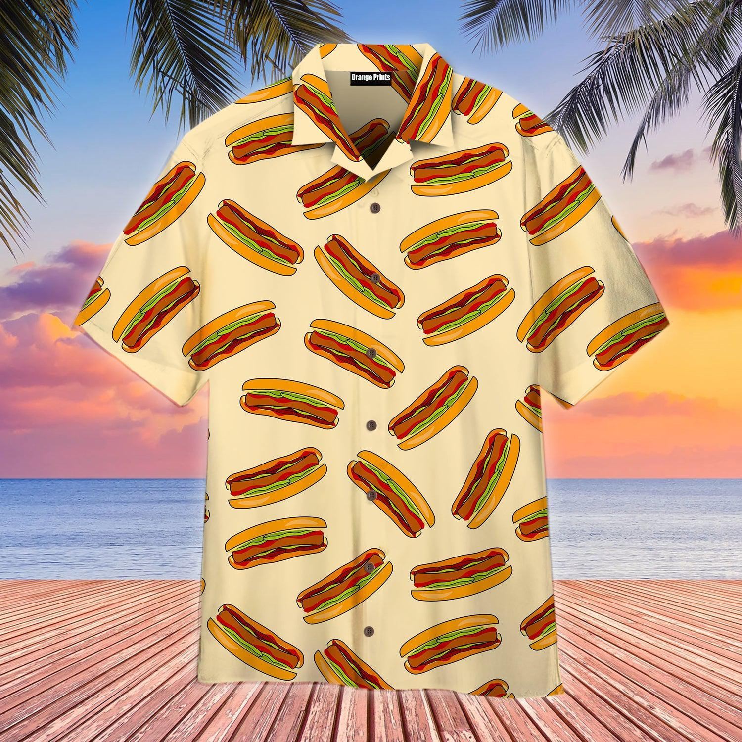 Don't Look For Love Look For Hotdog Hawaiian Shirt