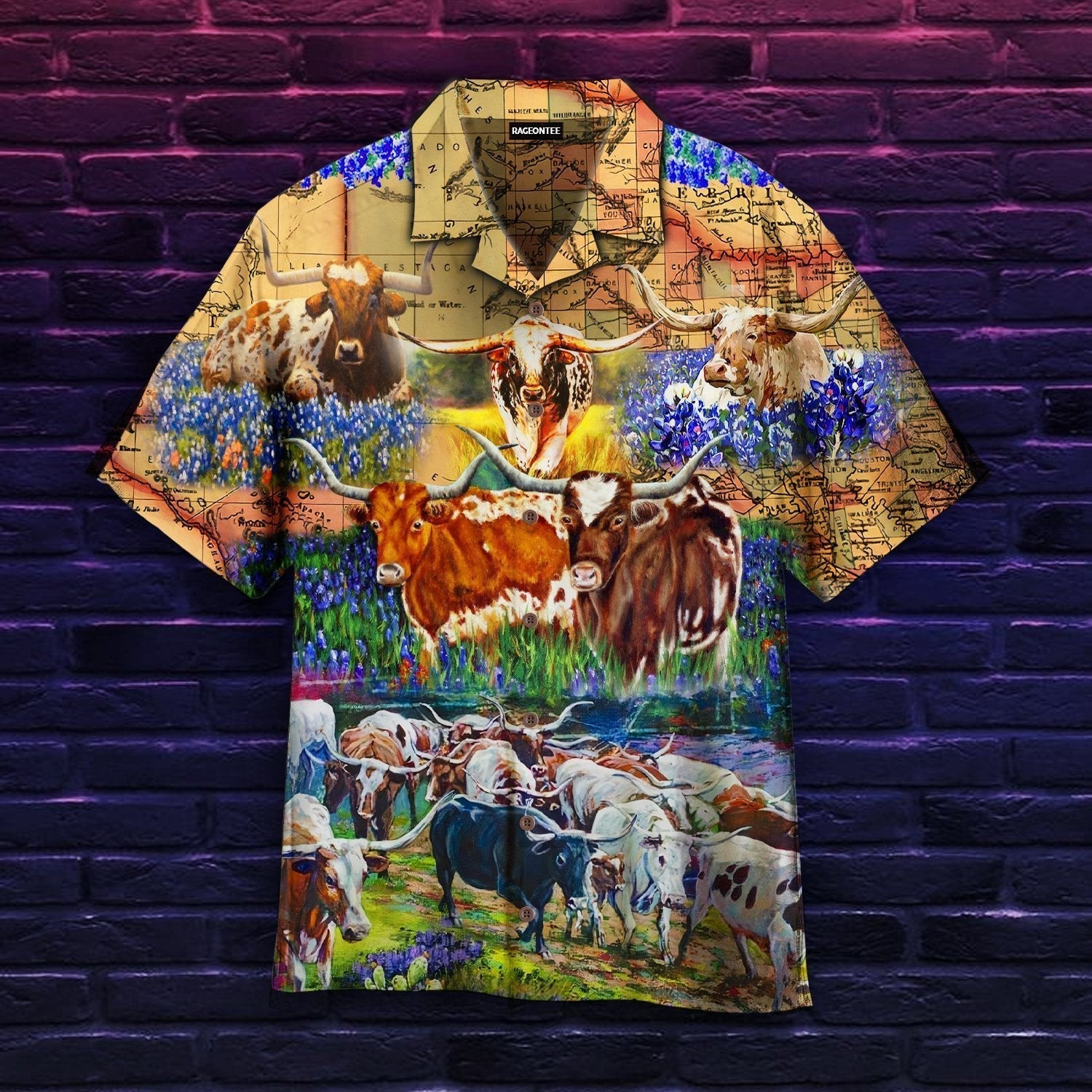 Don't Mess With Texas Hawaiian Shirt