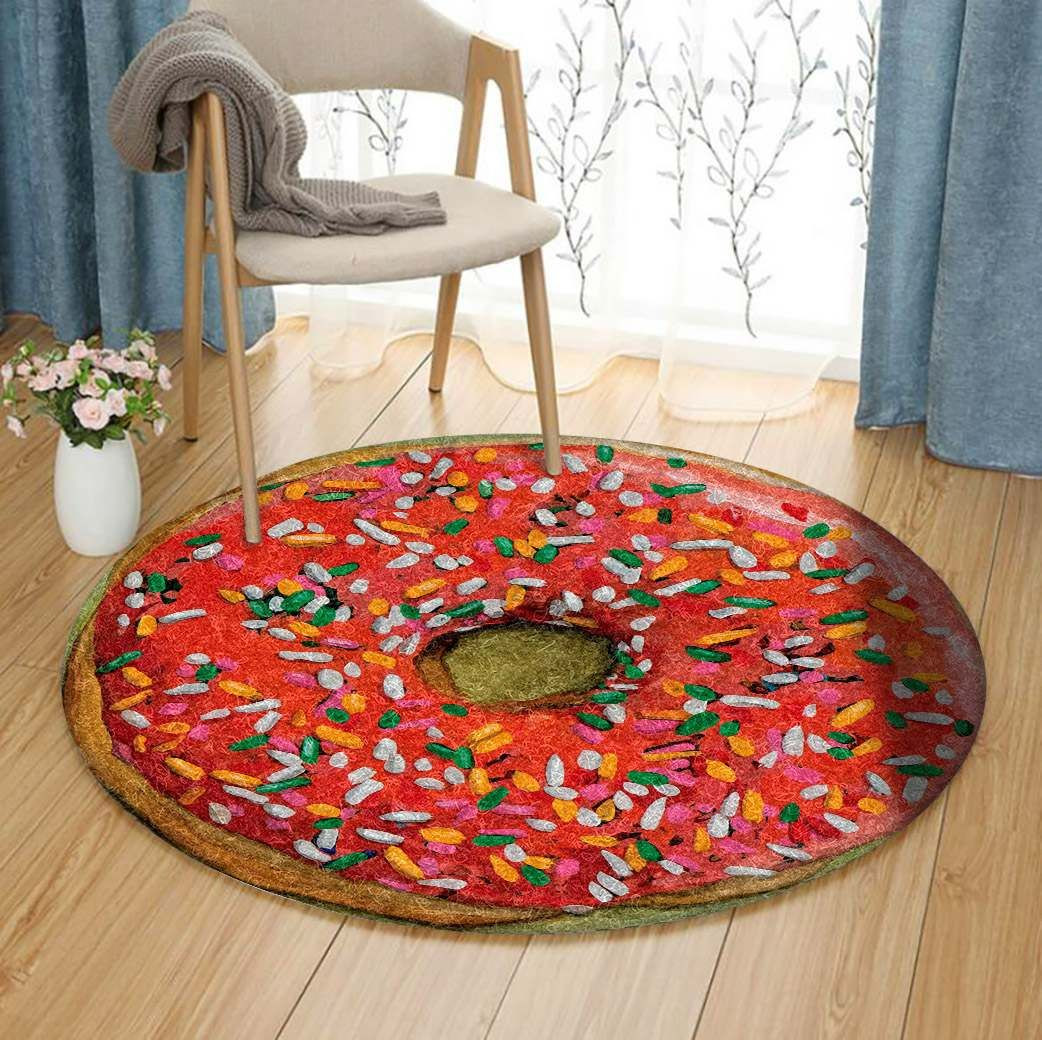 Donut Round Rug Carpet Bedroom Livingroom Home Decor