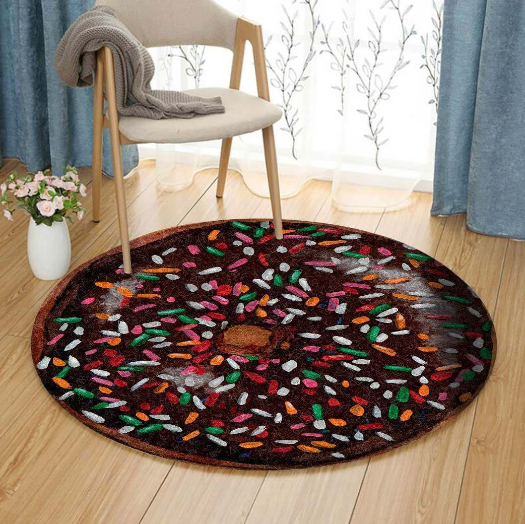 Donut Round Rug Carpet Bedroom Livingroom Home Decor