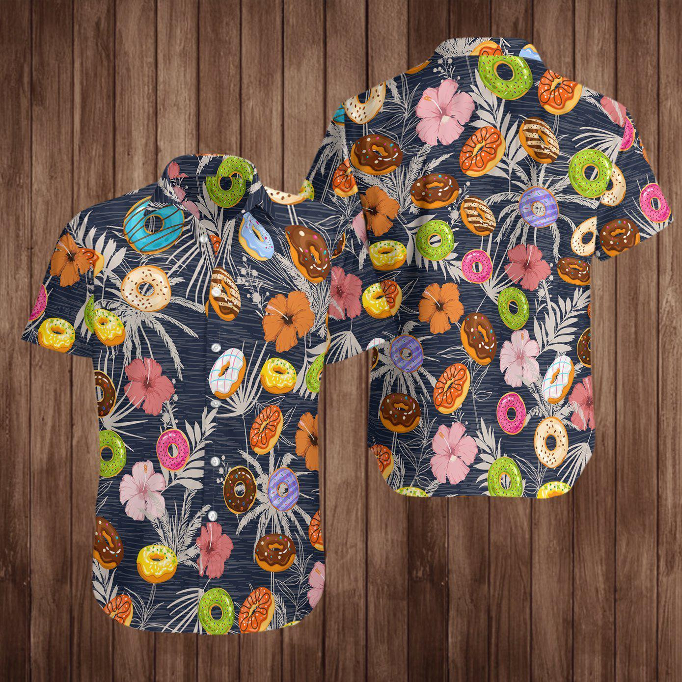 Donuts Hawaiian Shirt