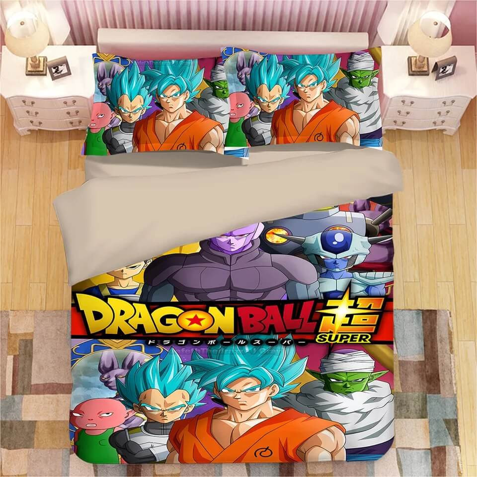 Dragon Ball Z Son Goku #2 Duvet Cover Quilt Cover Pillowcase Bedding Set