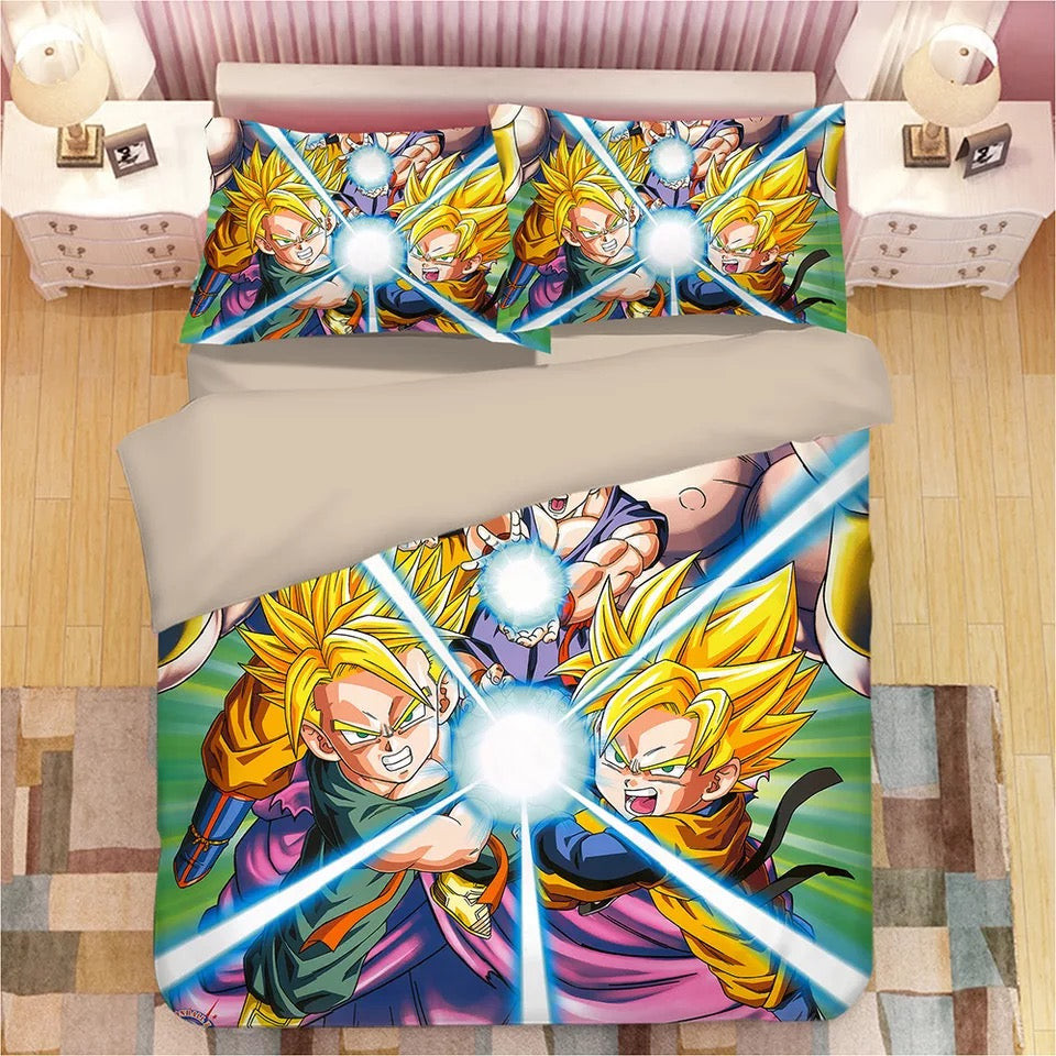 Dragon Ball Z Son Goku #21 Duvet Cover Quilt Cover Pillowcase Bedding Set Bed Linen Home Bedroom Decor
