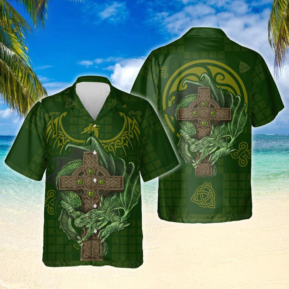 Dragon Celtic Hawaiian Shirt
