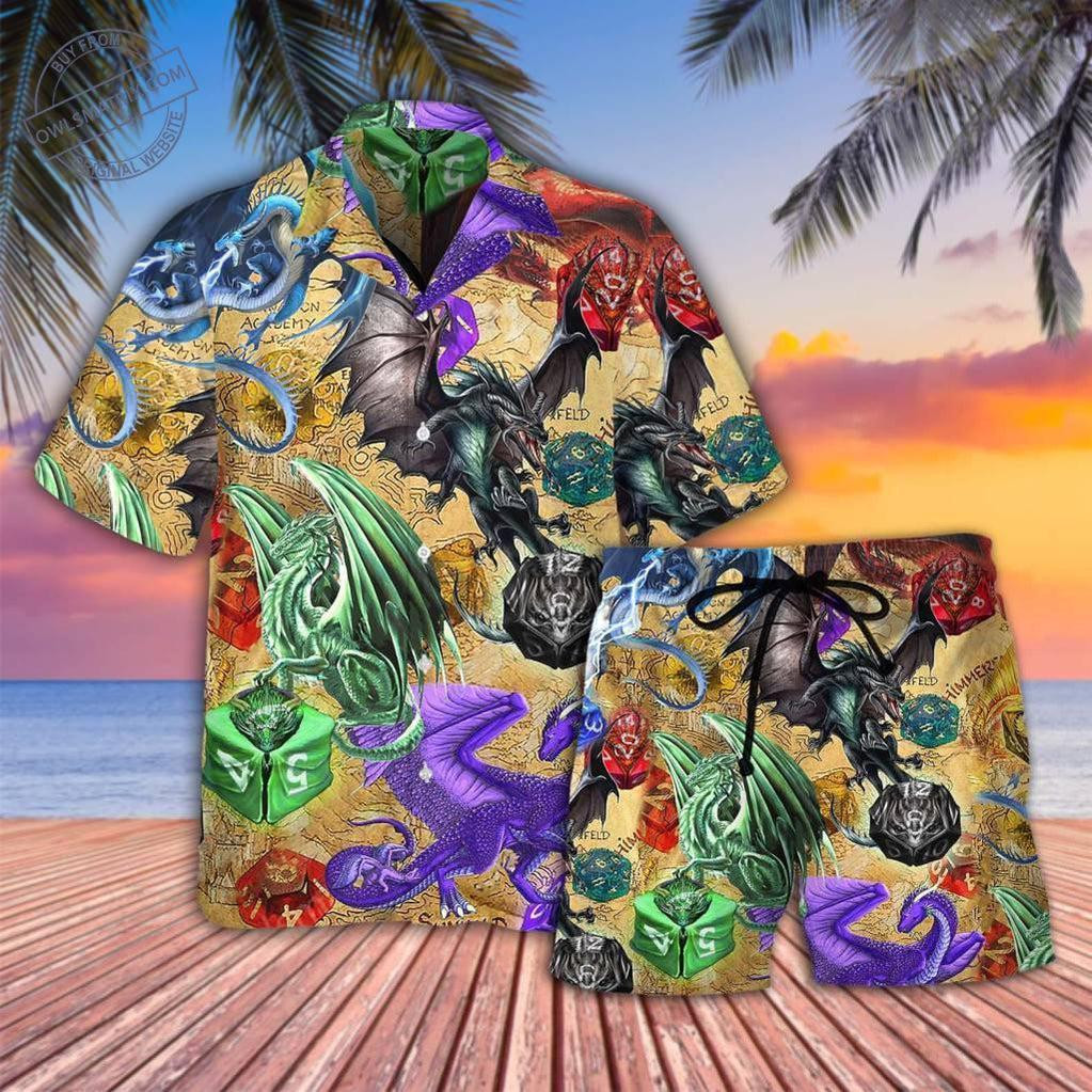 Dragon Love Life Hawaiian Shirt