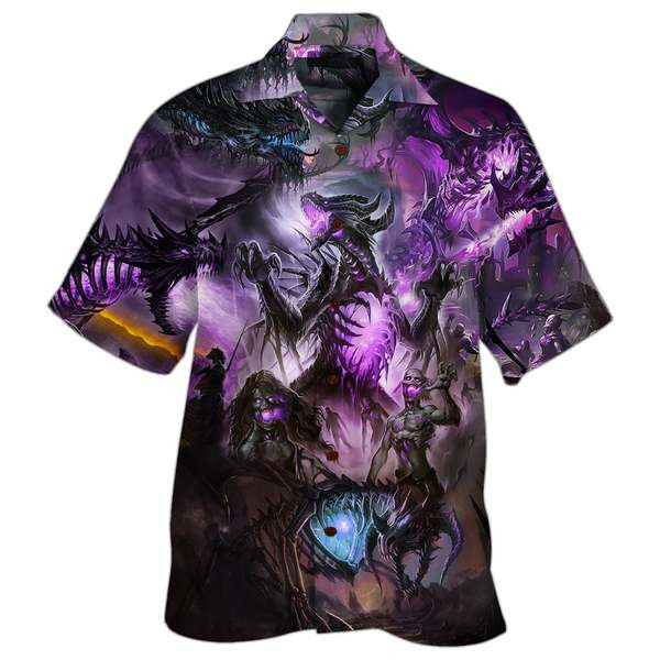 Dragon Skull Hawaiian Shirt