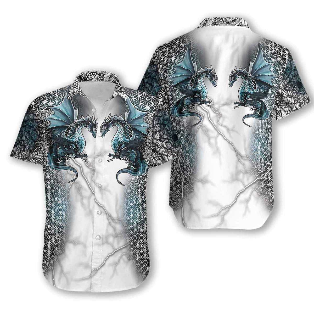 Dragon Tattoo Hawaiian Shirt