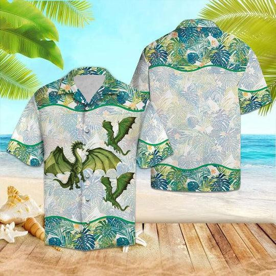 Dragon Tropical Hawaiian Shirt