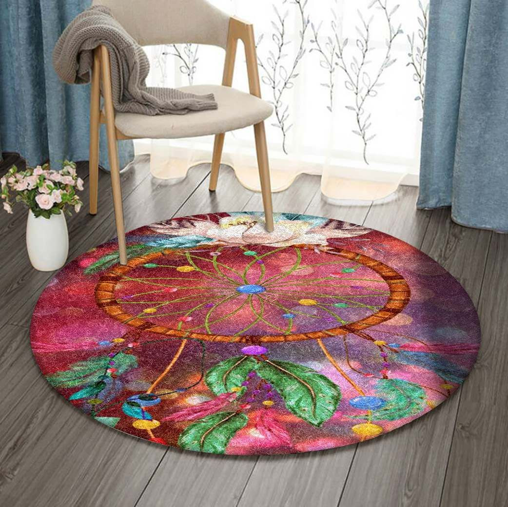 Dream Catcher Round Rug Carpet Bedroom Livingroom Home Decor