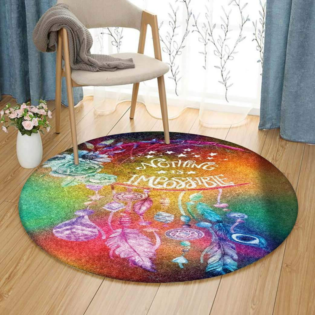 Dreamcatcher Limited Edition Round Rug Carpet Bedroom Livingroom Home Decor